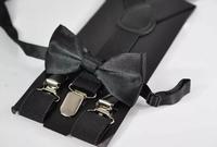 Braces & Bow Tie Set Black